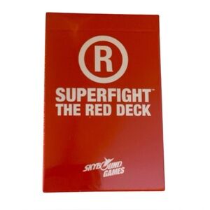 Superfight The Red Deck Expansion Set Card Game 100 R-Rated Cards New Sealed